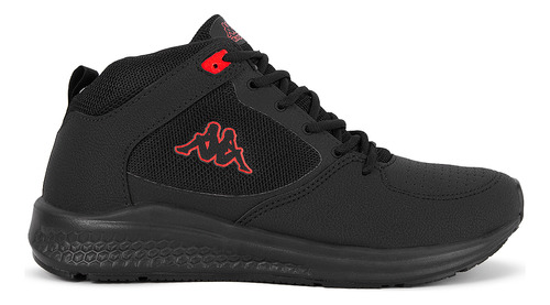 Zapatillas Kappa Authentic Jump Negro Rojo Hombre