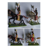 Índios A Cavalo Gulliver Forte Apache 4 Figuras