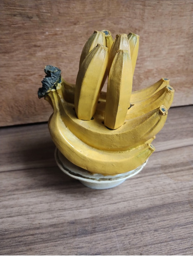 Jogo De 6 Espátulas Para Café Da Manhã/ Modelo Banana 