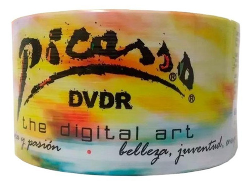 Disco Virgen Dvd-r Picasso De 16x Por 50 Unidades