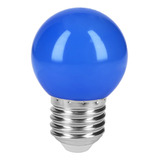 Lámpara Led Tipo Bulbo G45 1w Color Azul Volteck 46026