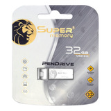 Memoria Usb Supermemory 32gb Metálica 