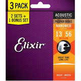 Elixir® Strings 16546 - Cuerdas De Guitarra Acustica De Bron