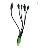 Cable De Carga Micro Del Cargador Usb De La Función Multi