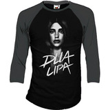 Dua Lipa Playeras Manga 3/4 Para Hombre Y Mujer D6