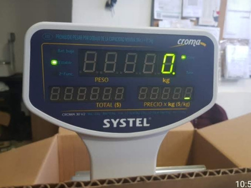 Balanza Systel Croma 31 Kg ( Semi Nueva )