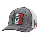 Gorra Ariat Trucker Con Bandera De México 