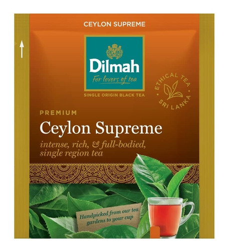 100 Bolsitas Te Negro Ceylon Supreme