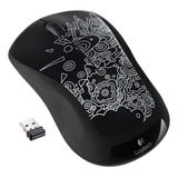 Logitech Wireless Mouse M310 - Topografía Negra