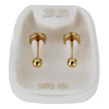 Abridor De Oro 18k Bolita N°3