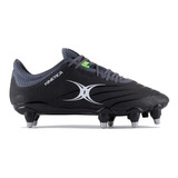 Botines Rugby Gilbert Kinetica Pro Power 8 Tapones - Olivos