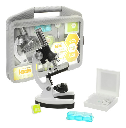 Celestron Kit De Microscopio Para Principiantes Con Aumento.