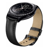 Malla De Cuero Negra Para Samsung Gear S2