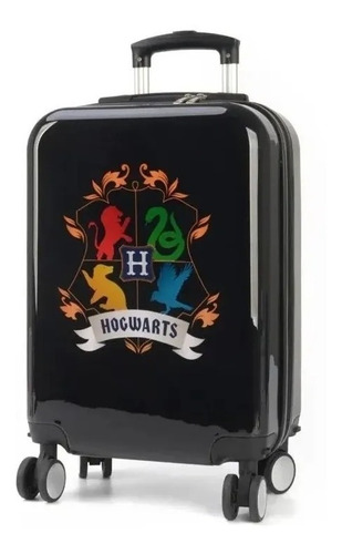 Malinha Escolar Mala Bordo Infantil 4 Rodinhas Harry Potter 