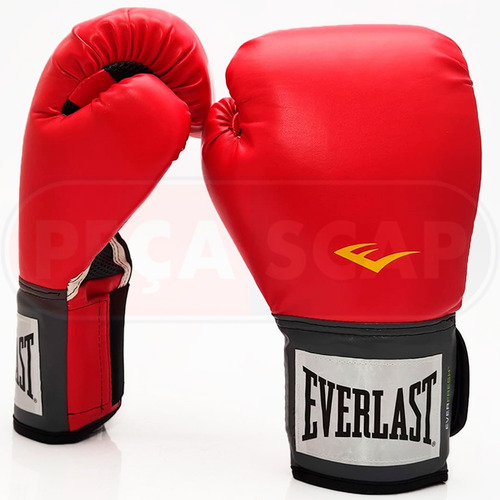 Luva Muay Thai Boxe Everlast Training Pro Style * Promoção