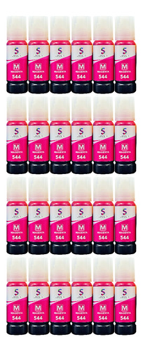 24 Botella Para Epson 544 L1210 L3210 L3250 Tinta Compatible