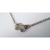 Diamante Herkimer De Alta Caludad Collar Plata 925 A Pedido