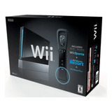 Nintendo Wii Black Piano Resort Sports Com 3 Jogos Usado Impecável Na Caixa