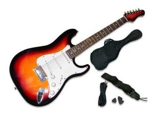 Guitarra Anderson Pack Strato Zurda + Accesorios