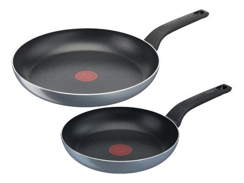 Set De 2 Sartenes T-fal B5659082 Easy Cook & Clean Aluminio