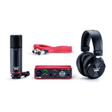 Pack Estudio Grabación Focusrite Scarlett Solo Studio Gen 3