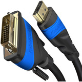 Cable Adaptador Hdmi A Dvi Kabeldirekt De 20 Pies