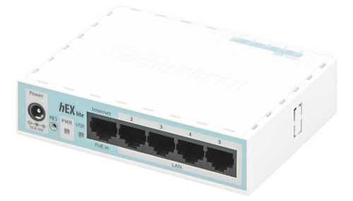 Routerboard Hex Lite Router 5 Puertos Fast Ethernet