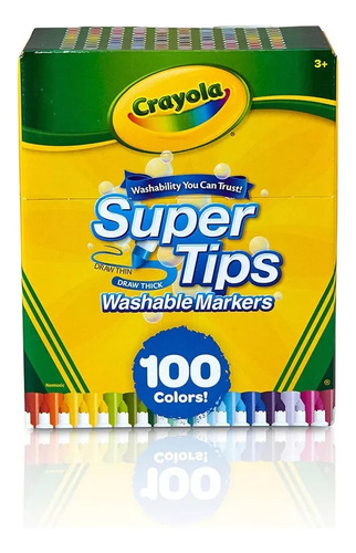 Super Tips 100 Plumones Crayola