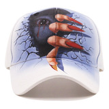 Gorra De Béisbol Simple Original Pintada En 3d Con Forma De