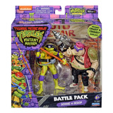 Tortuga Ninja Donnie Vs. Bepop Pack Batalla C/acc 83330 Srj