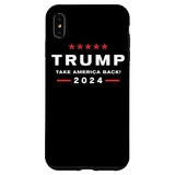 Funda Para iPhone XS Max Donald Trump 2024 Take America B-02