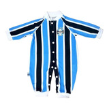 Macacão Bebê Grêmio Uniforme Jogo Longo Oficial