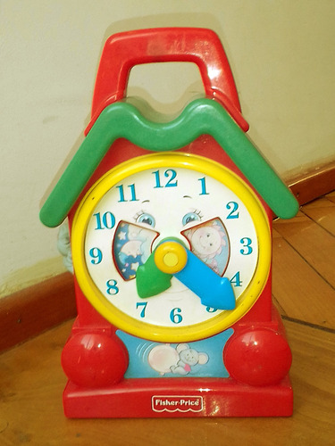 Reloj Musical De Enseñanza Fisher Price A Cuerda