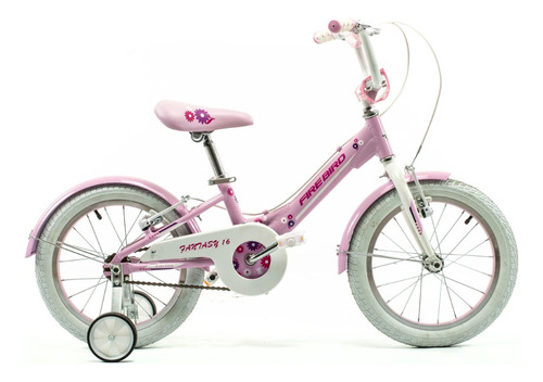 Bicicleta De Nena Fire Bird Fantasy Rodado 16 Aluminio