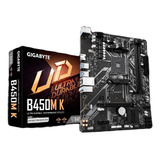 Placa Mãe Gigabyte B450m K Am4 Matx Ddr4