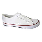 Zapatilla Hombre Urbana De lona Casual - Blanco - 7090 +1