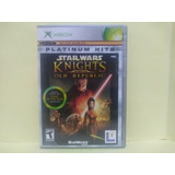Star Wars Knights Of The Old Republic Xbox Usado Completo.