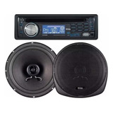 Autoestereo Boss Con 2 Bocinas 6.5 647ck Cd Usb Mp3