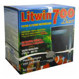 Filtro Externo Aquario Litwin 700 Luxo (150-200l) 220v