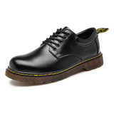 Zapatos Casual De Piel Martin Para Hombres Low Top 2023