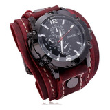 Reloj Quartz Para Hombre Jessingshow De Cuero