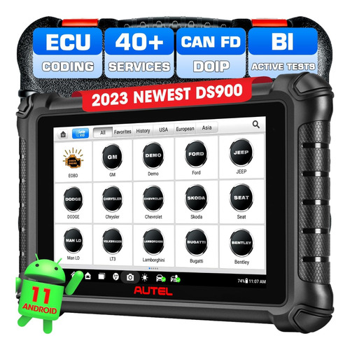 Escaner Automotriz Autel Ds900 Con + 40 Funciones Especiales