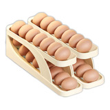 2 Dispensador De Huevos Para Nevera Organizador De Huevos De