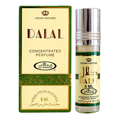 Perfume Roll On Dalal 6ml Al-Rehab Árabe Vainilla Sándalo Libre Alcohol | MercadoLibre