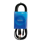 Cable Mini Plug A 2 Plug Kwc Neon 3 Mts Mod 9004