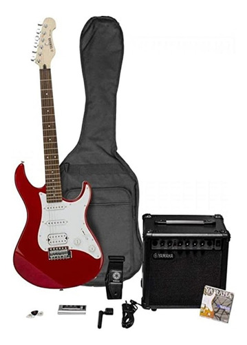 Guitarra Eléctrica Yamaha Eg112gpii Red, Pack Todo Incluido