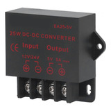 Convertidor De Voltaje Dc 12v 24v A 5v 5a Reductor De Fuente