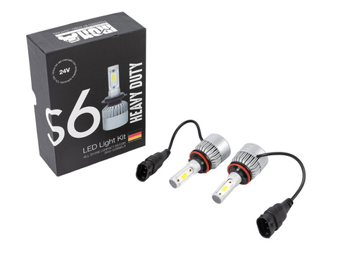 Kit Cree Led S6 H3 22000lm Linea Pesada 24v Cooler Iron Led