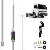 Kit Antena Px Argentina Cromada Suporte Delivery Vw Carona