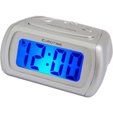 Reloj Despertador Eurotime 1618 Con Luz Y Snooze